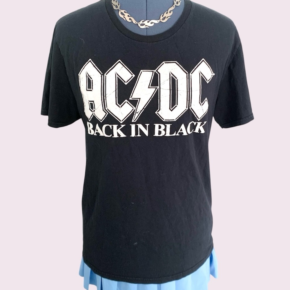 ACDC Back in black tee